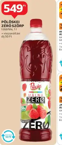 Auchan PÖLÖSKEI ZÉR SZÖRP ajánlat