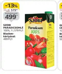 Auchan SZOBI PARADICSOMLÉ ajánlat