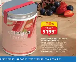 Auchan NUTRIVERSUM COLLAGEN HEAVEN ITALPOR ajánlat