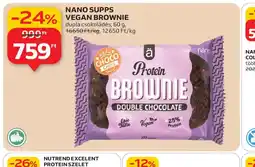 Auchan NANO SUPPS VEGAN BROWNIE ajánlat