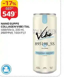 Auchan NANO SUPPS COLLAGEN VIBE ITAL ajánlat