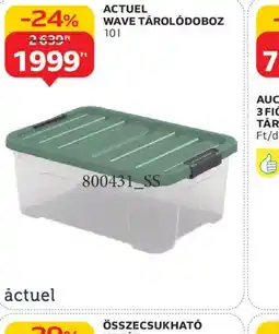 Auchan ACTUEL WAVE TÁROLDOBOZ ajánlat