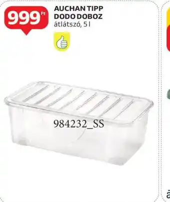AUCHAN TIPP DODO DOBOZ