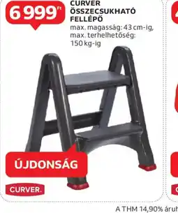 Auchan CURVER ÖSSZECSUKHAT FELLÉPŐ ajánlat