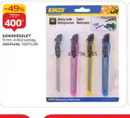Auchan KINZO SZIKEKÉSZLET ajánlat