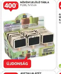 Auchan NÖVÉNYJELÖLŐ TÁBLA ajánlat