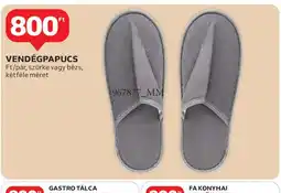 Auchan VENDÉGPAPUCS ajánlat
