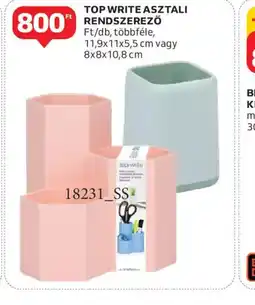 Auchan TOP WRITE ASZTALI RENDSZEREZŐ ajánlat