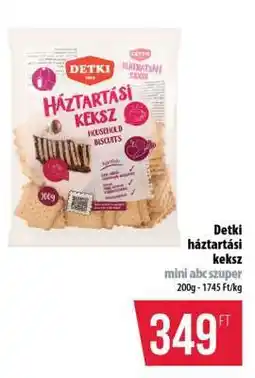 Coop Detki Háztartási keksz ajánlat