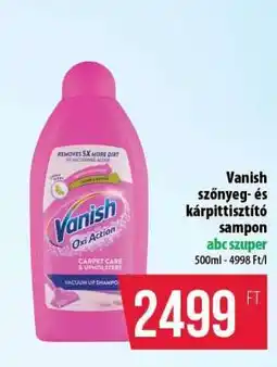 Coop Vanish szőnyeg- és kárpittisztító sampon ajánlat