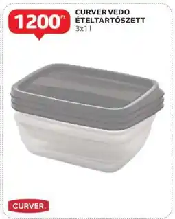 Auchan CURVER VEDO ÉTELTARTÓSZETT ajánlat