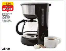 Auchan QILIVE 875711 FILTERES KÁVÉFŐZŐ ajánlat