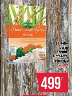 Coop Lestello hosszú szemű, előfőzött, fehér rizs ajánlat
