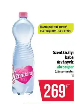 Coop Szentkirályi baba ásványvíz ajánlat