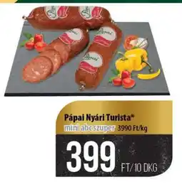 Coop Pápai Nyári Turista ajánlat