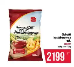 Coop Globetti hasábburgonya gyf ajánlat