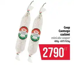 Coop Coop csemege szalámi ajánlat