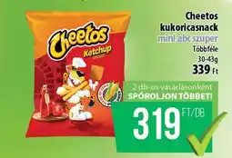 Coop Cheetos kukoricasnack mini abcszuper ajánlat