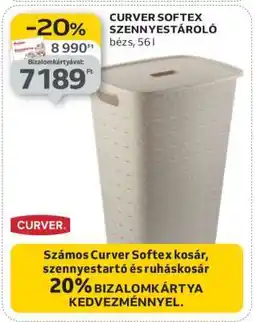 Auchan CURVER SOFTEX SZENNYESTÁROLÓ ajánlat