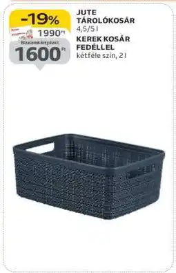 Auchan JUTE TÁROLÓKOSÁR ajánlat
