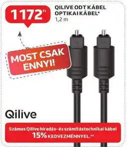 Auchan QILIVE ODT KÁBEL OPTIKAI KÁBEL ajánlat