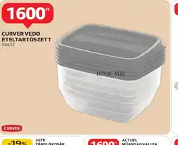Auchan CURVER VEDO ÉTELTARTSZETT ajánlat