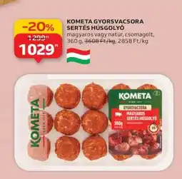 Auchan KOMETA Gyorsvacsora Sertés Húsgolyó ajánlat
