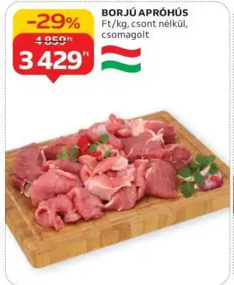 Auchan Borjú Apróhús ajánlat