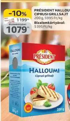 Auchan PRÉSIDENT HALLOUMI CIPRUSI GRILLSAJT ajánlat