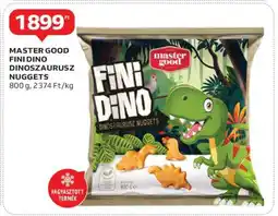 Auchan MASTER GOOD FINI DINO DINOSZAURUSZ NUGGETS ajánlat