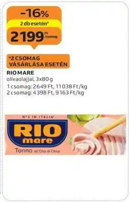 Auchan Rio Mare ajánlat