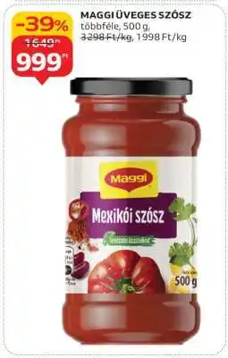 Auchan Maggi üveges szósz ajánlat