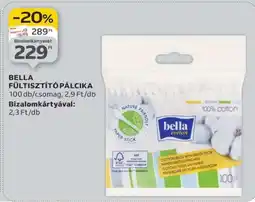 Auchan BELLA FÜLTISZTÍTÓPÁLCKA ajánlat