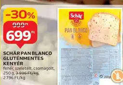Auchan Schär Pan Blanco gluténmentes kenyér ajánlat