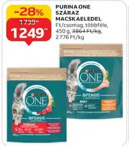 Auchan Purina ONE Száraz Macskaeledel ajánlat