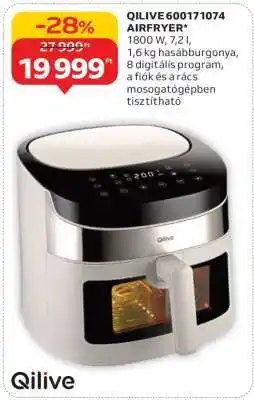Auchan QILIVE 6001711074 AIRFRYER ajánlat