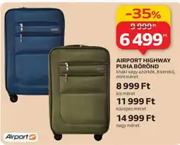 Auchan AIRPORT HIGHWAY PUHA BŐRÖND ajánlat