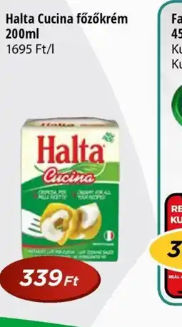 Real Halta Cucina főzőkrém ajánlat