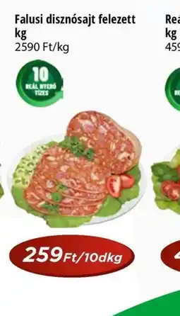 Real Falusi disznsajt felezett ajánlat