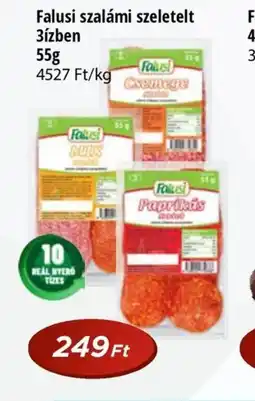 Real Falusi szalámi szeletelt ajánlat