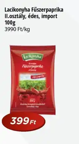 Real Lacikonyha Fűszerpaprika ajánlat