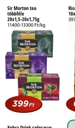 Real Sir Morton tea ajánlat