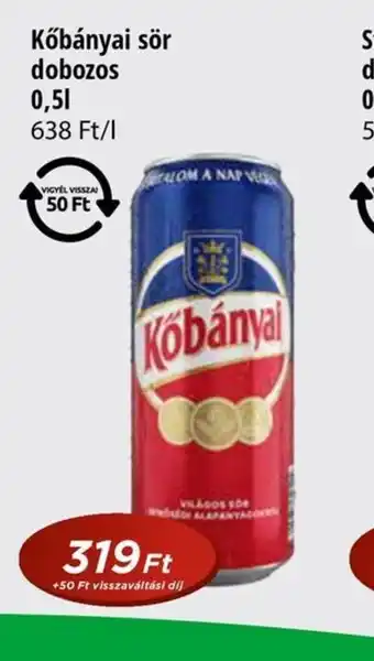 Real Kőbányai sör ajánlat