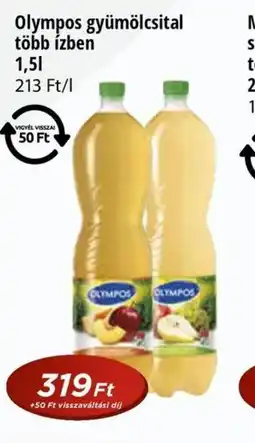 Real Olympos gyümölcsital ajánlat