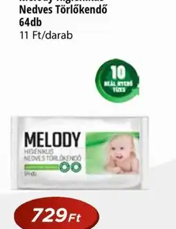 Real Melody Higiénikus Nedves Törlőkendő ajánlat