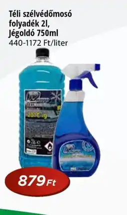 Real Téli szélvédőmos és Jégold ajánlat