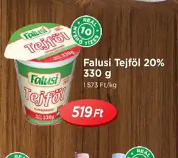 Real Falusi Tejföl 20% ajánlat