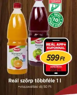 Real Reál szörp ajánlat