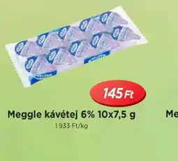 Real Meggle kávétej ajánlat
