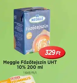 Real Meggle Főzőtejszín UHT ajánlat